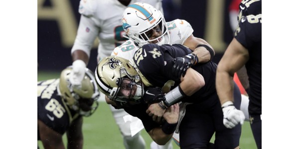 Los Miami Dolphins sin saberlo anotaron una racha ganadora de siete juegos